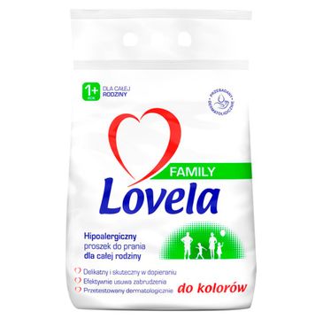 Lovela Family hipoalergiczny proszek do prania kolorów (2.1 kg)