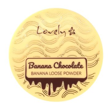 Lovely Banana Chocolate Loose Powder bananowo-czekoladowy puder sypki do twarzy 8g