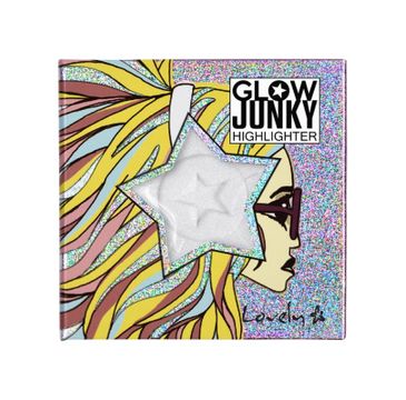 Lovely Glow Junky Highlighter rozświetlacz do twarzy 3 Holo 9g