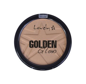 Lovely Golden Glow Powder lekki puder brązujący do twarzy 4 (15 g)