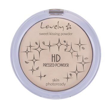 Lovely HD Pressed Powder transparentny matujący puder do twarzy z olejem jojoba 10g