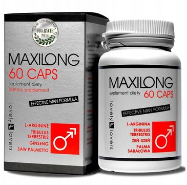 Lovely Lovers Maxilong powiększenie penisa suplement diety (60 kapsułek)