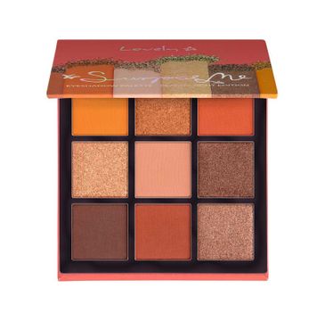 Lovely Surprise Me Eyeshadow Pallete paleta cieni do powiek w 9 kolorach Peachy Sight (6 g)