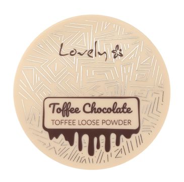 Lovely Toffe Chocolate Loose Powder czekoladowy matowy puder brązujący do twarzy i ciała z ekstraktem z nasion kakao 8g