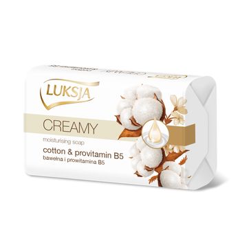 Luksja – creamy mydło w kostce bawełna i prowitamina B5 (90 g)