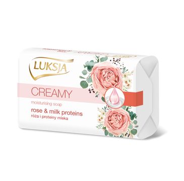 Luksja – mydło w kostce Rose & Milk Proteins (90 g)