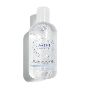 Lumene Nordic Hydra Lahde Pure Arctic Miracle 3-in-1 Cleansing Water płyn micelarny do demakijażu twarzy (250 ml)