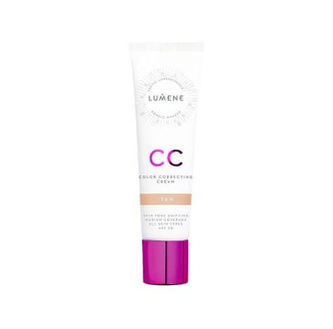 Lumene CC Color Correcting Cream – podkład do twarzy w kremie 7w1 Tan (30 ml)