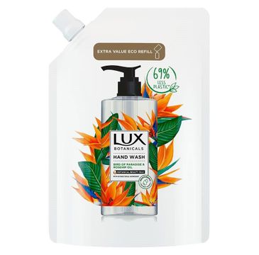 Lux Botanicals Mydło w płynie Bird of Paradise & Rosehip Oil zapas (500 ml)