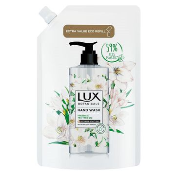 Lux Botanicals Mydło w płynie Freesia & Tea Oil zapas (700 ml)