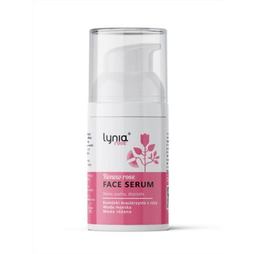Lynia Renew Rose serum do twarzy dla cery suchej i dojrzałej (30 ml)