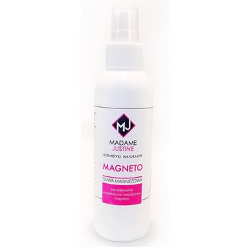 Madame Justine Magneto oliwa magnezowa - transdermalne uzupełnianie niedoboru magnezu (150 ml)