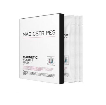 Magicstripes Magnetic Youth Mask magnetyczna maska odmładzająco-napinająca 3szt