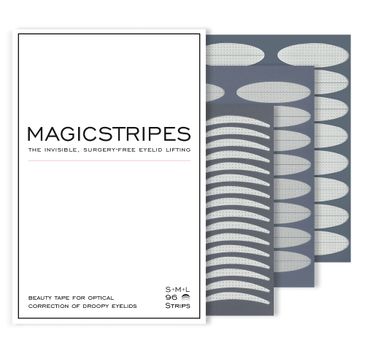 Magicstripes Niewidoczne paski liftingujące powieki zestaw S M L 96 pasków