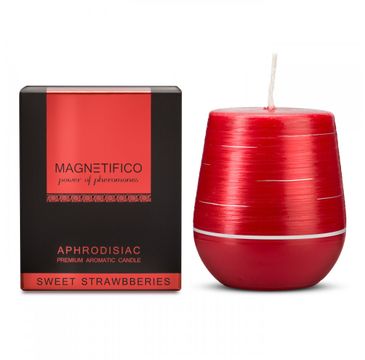 Magnetifico Aphrodisiac Premium Aromatic Candle świeca zapachowa Truskawka 36 godzin