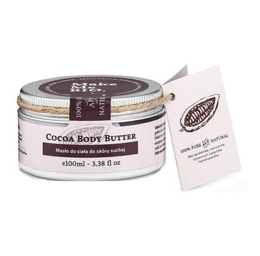 Make Me Bio Cocoa Body Butter masło do ciała do skóry suchej (100 ml)