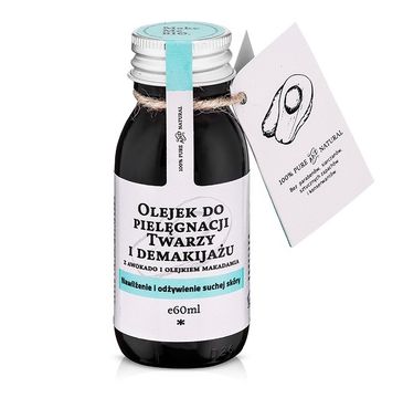 Make Me Bio Olejek do pielęgnacji twarzy i demakijażu Awokado i Olejek Makadamia (60 ml)