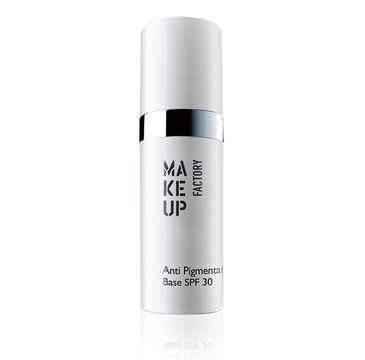 Make Up Factory Anti Pigmentation Base baza pod podkład eliminująca przebarwienia skóry Transparent SPF30 15ml