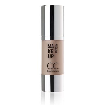 Make Up Factory CC Foundation Color Correcting podkład wielofunkcyjny SPF10 21 Light Caramel 30ml