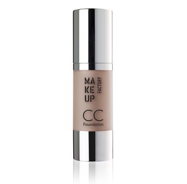 Make Up Factory CC Foundation Color Correcting podkład wielofunkcyjny SPF10 28 Caramel 30ml