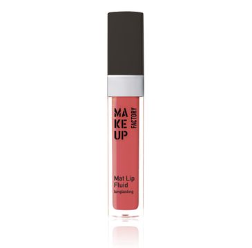 Make Up Factory Mat Lip Fluid Longlasting matowy trwały błyszczyk do ust 34 Pink Scarlet 6,5ml
