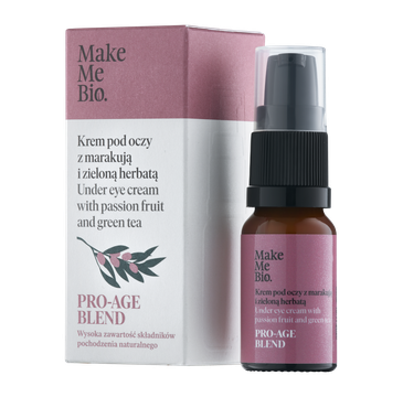 Make Me Bio Pro-Age Blend krem pod oczy z Marakują i Zieloną Herbatą (10 ml)