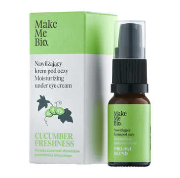 Make Me Bio – Cucumber Freshness nawilżający ogórkowy krem pod oczy (10 ml)