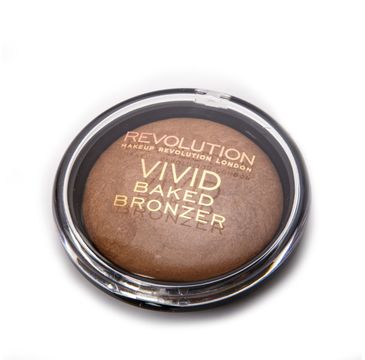 Makeup Revolution Baked Bronze Golden Days – puder brązujący do twarzy wypiekany (10 g)