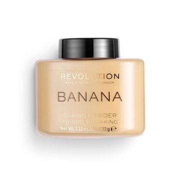 Makeup Revolution Baking Powder – puder sypki do twarzy Banana (32 g)