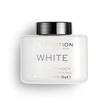 Makeup Revolution Baking Powder – puder sypki do twarzy White (32 g)
