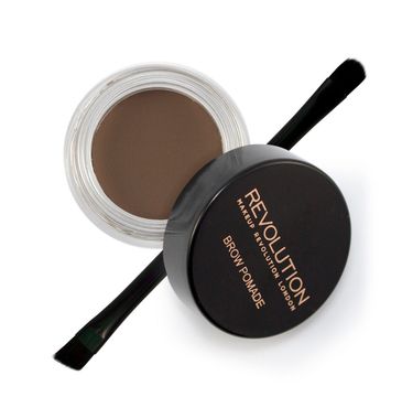 Makeup Revolution Brow Pomade pomada do brwi Ash Brown (2.5 g)