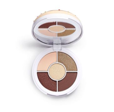 Makeup Revolution Donuts Chocolate Dipped – paleta 5 cieni do powiek (1 szt.)