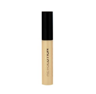 Makeup Revolution Focus & Fix Liquid Concealer – korektor w płynie do twarzy  08 Medium (1.9 ml)