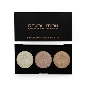 Makeup Revolution Highlighter Palette Radiance – rozświetlacze do twarzy (15 g)