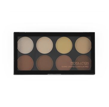 Makeup Revolution Iconic Light & Contour Pro – zestaw do konturowania twarzy (13 g)