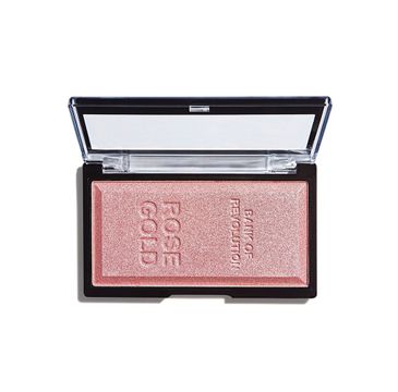 Makeup Revolution Ingot Highlihter – rozświetlacz do twarzy Rose Gold (12 g)