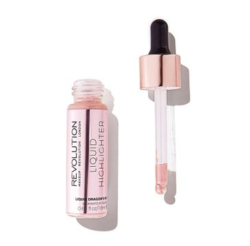 Makeup Revolution Liquid Highlighter Dragons's Blood - rozświetlacz w płynie (18 ml)
