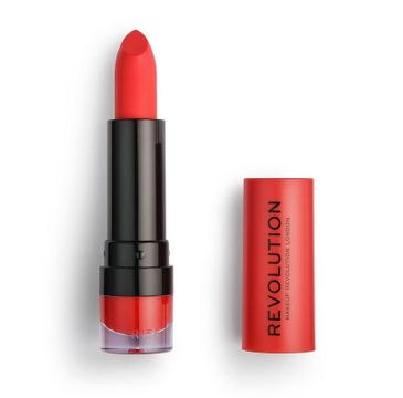 Makeup Revolution Matte Lipstick – pomadka do ust Cherry 132 (1 szt.)