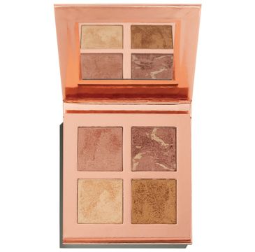 Makeup Revolution  Face Quad Ignite – paleta rozświetlaczy (1 szt.)