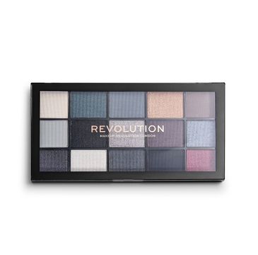 Makeup Revolution – Reloaded Blackout paleta 15 cieni do powiek (1 szt.)