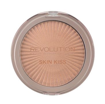 Makeup Revolution Retro Skin Kiss – rozświetlacz do twarzy Rose Gold Kiss (14 g)
