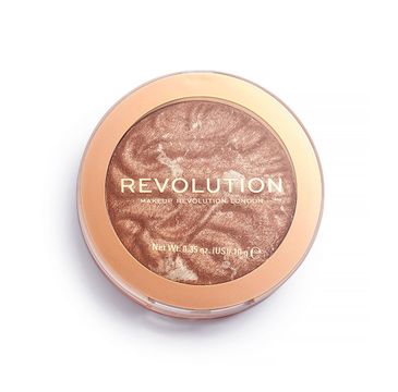 Makeup Revolution Re-Loaded – rozświetlacz do twarzy Time To Shine (1 szt.)