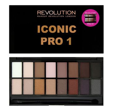 Makeup Revolution Salvation Palette 16  Iconic Pro 1 (zestaw cieni do powiek 16 g)