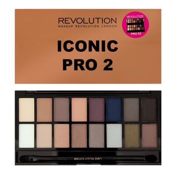 Makeup Revolution Iconic Pro 2 zestaw cieni do powiek (16 g)