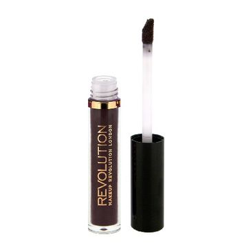 Makeup Revolution Salvation Velvet Lacquer (błyszczyk do ust Black Heart 15 ml)