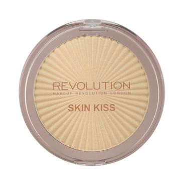 Makeup Revolution Skin Kiss - rozświetlacz do twarzy Golden Kiss (14 g)