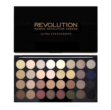 Makeup Revolution Ultra Palette 32 - zestaw cieni do powiek Flawless (16 g)