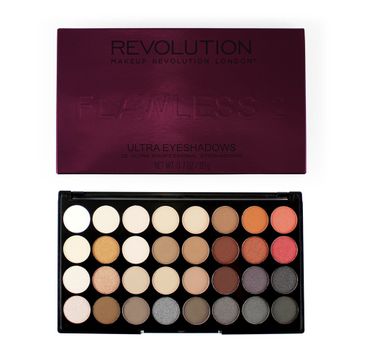 Makeup Revolution Ultra Palette 32 - zestaw cieni do powiek Flawless 2 (16 g)