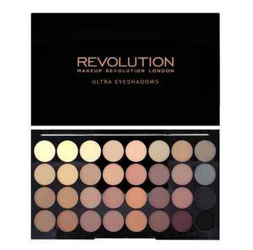 Makeup Revolution Ultra Palette 32 - zestaw cieni do powiek Flawless Matte (16 g)