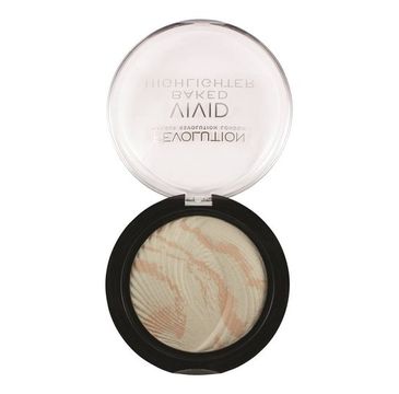 Makeup Revolution Vivid Baked Highlighter - rozświetlacz Matte Light (7.5g)